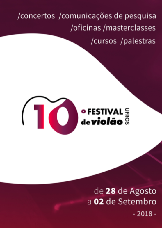 X Festival de Violão de Porto Alegre começa nesta terça (28/08)