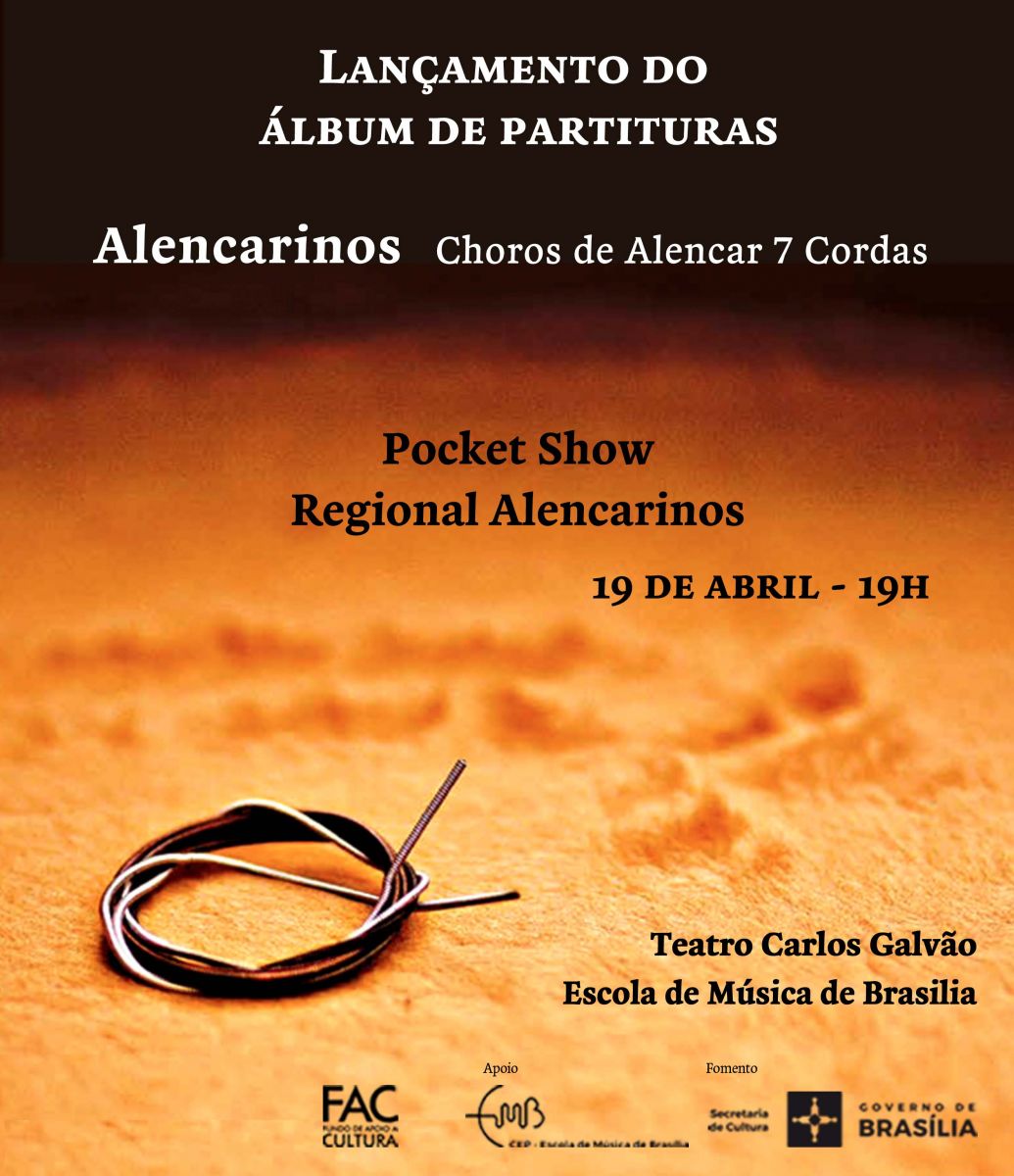 Choros de Alencar 7 Cordas são lançados em livro de partitura