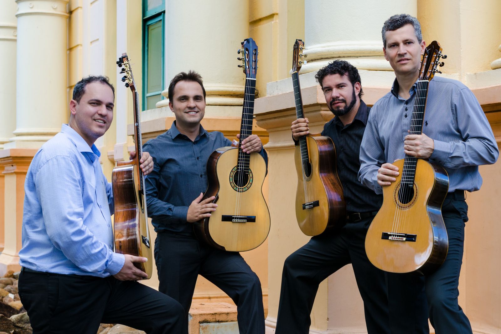 Jornada violonística em Uberlândia promove recitais e gravações abertas a alunos - Quarteto Goyanazes