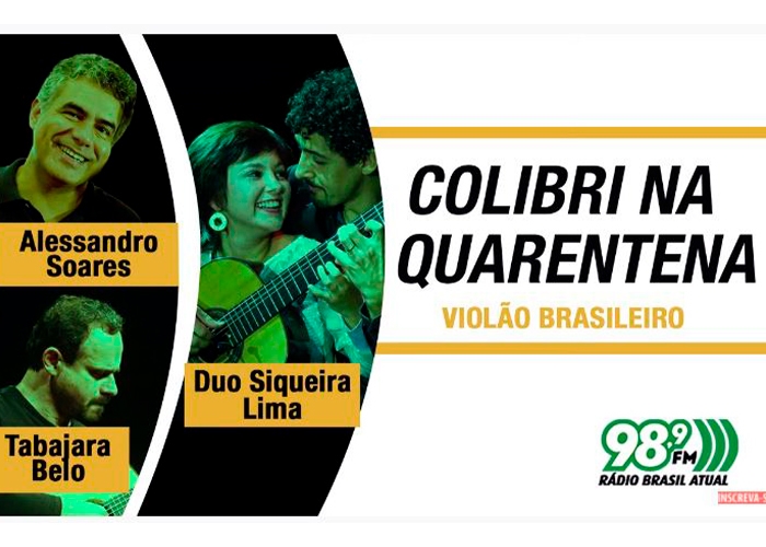 Capa do vídeo Colibri na Quarentena - 14.09.2020 - Violão Brasileiro