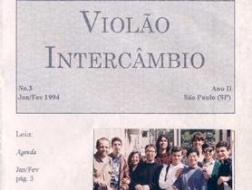 Revista Violão Intercâmbio - n 3 ano II - jan/fev 1994 