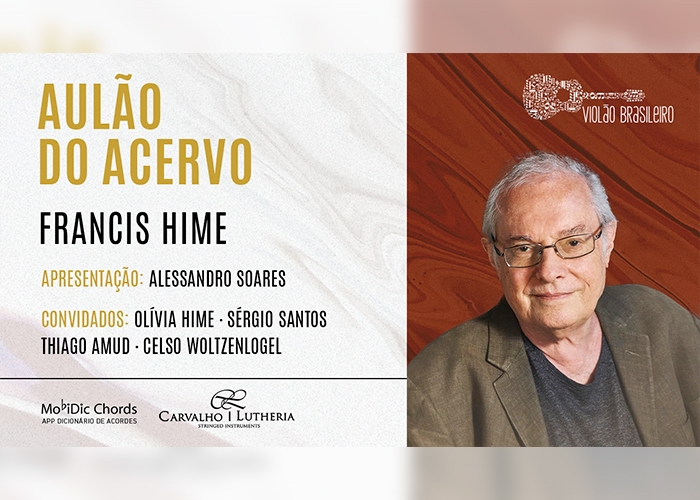 Capa do vídeo LIVE - AULÃO DO ACERVO COM FRANCIS HIME