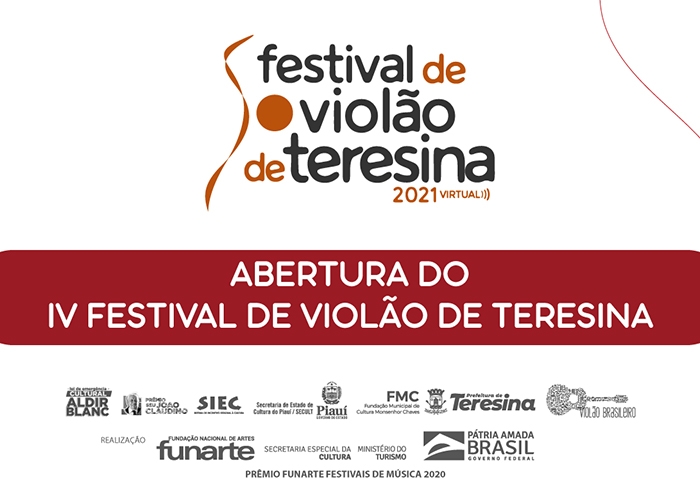 Capa do vídeo FESTIVAL DE VIOLÃO DE TERESINA - ABERTURA OFICIAL AO VIVO