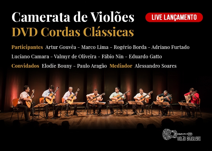 Capa do vídeo LIVE - CAMERATA DE VIOLÕES - LANÇAMENTO DE DVD