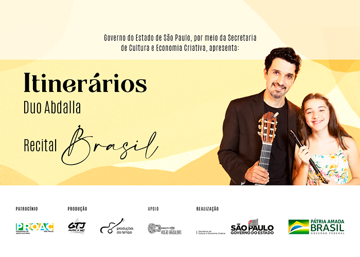 Capa do vídeo Duo Abdalla - Série Itinerários - Recital 6 – Brasil