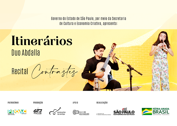 Capa do vídeo Duo Abdalla - Série Itinerários - Recital 5 – Contrastes