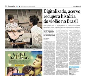 Folha de S Paulo - Digitalizado, acervo recupera história do violão no Brasil 