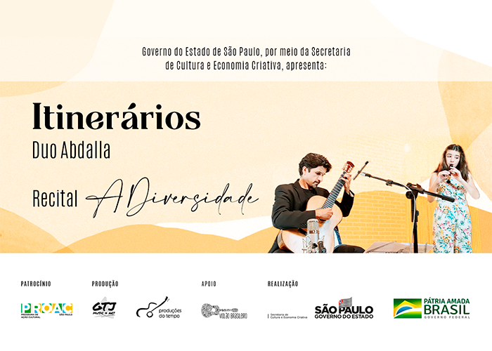 Capa do vídeo Duo Abdalla - Série Itinerários - Recital 4 - A Diversidade