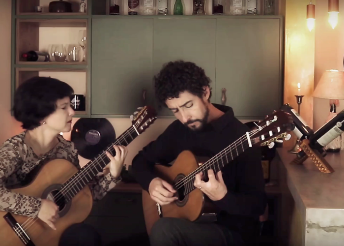 Capa do vídeo Duo Siqueira Lima - Café Vinillo (Guinga)