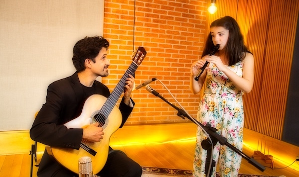 Duo Abdalla estreia a série Itinerários, com recitais online e masterclass de violão e flauta