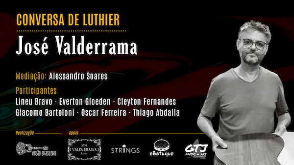 Acervo realiza live Conversa de Luthier com Valderrama