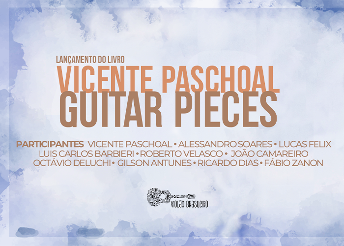 Capa do vídeo LIVE - VICENTE PASCHOAL - LANÇAMENTO DO LIVRO GUITAR PIECES