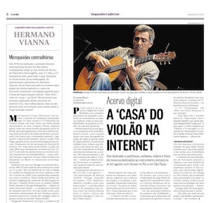 O Globo - Acervo Digital: A 'Casa' do Violão na Internet 