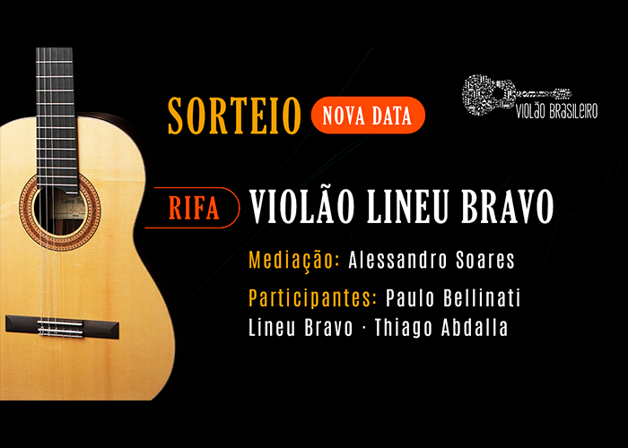 Capa do vídeo LIVE - NOVA DATA SORTEIO RIFA VIOLÃO LINEU BRAVO