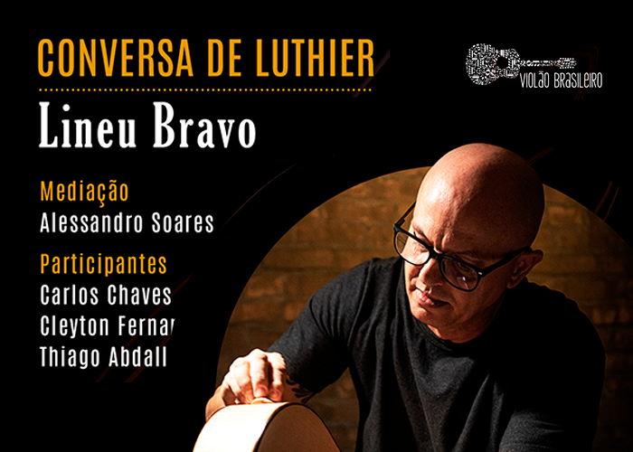 Capa do vídeo LIVE - CONVERSA DE LUTHIER - ALESSANDRO SOARES RECEBE LINEU BRAVO