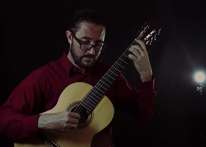 Capa do vídeo Jéfrey Andrade - Retrato Brasileiro (Baden Powell) - Violão Brasileiro