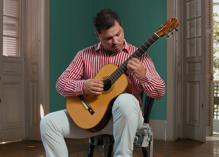 Capa do vídeo Max Riccio - Prelúdio em Ré Menor (Quincas Laranjeiras) - Violão Brasileiro
