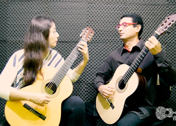 Capa do vídeo Thaís Nascimento e Humberto Amorim - Colibri e Caranguejo - violão brasileiro