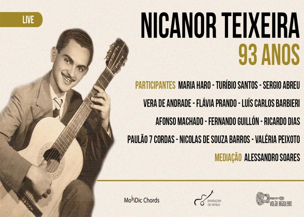 Capa do vídeo  LIVE NICANOR TEIXEIRA 93 ANOS
