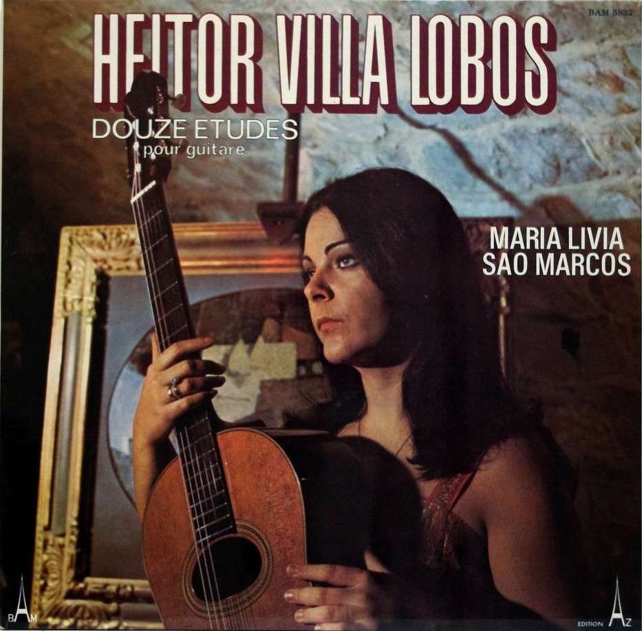Maria Lívia São Marcos - Heitor Villa-Lobos: Douze Etude Pour Guitare