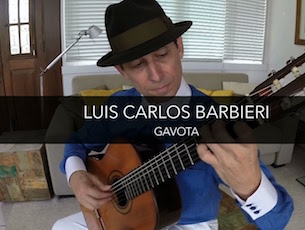 Capa do vídeo Luís Carlos Barbieri - Gavota (José Augusto de Freitas)