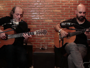 Capa do vídeo Eduardo Gudin e Mau Sant'Anna - Violão de Madeira (Gudin/Nogueira/P. César Pinheiro)