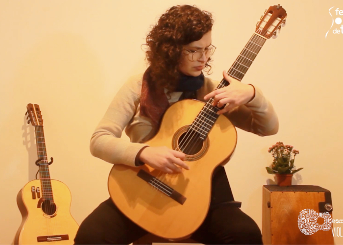 Capa do vídeo Amanda Carpenedo - La Toqueteada (Thiago Colombo) - Violão Brasileiro