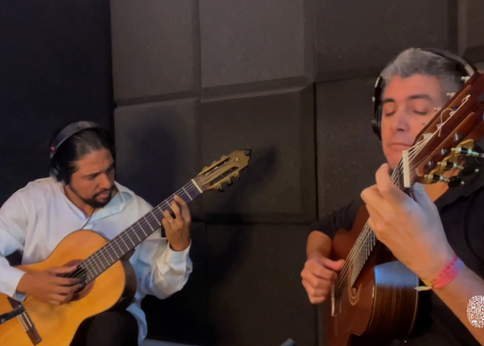 Capa do vídeo Ernesto Nazareth - Odeon, por Julio Lemos e Fabiano Borges - violão brasileiro