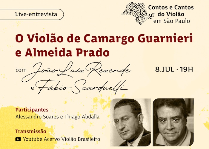 Capa do vídeo O Violão de Camargo Guarnieri e Almeida Prado | João Luiz Resende e Fabio Scarduelli