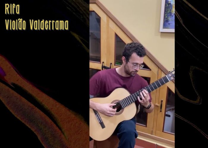 Capa do vídeo Thiago Leite visita o luthier Valderrama e testa o violão da Rifa do Acervo