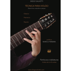 Diego Salvetti • Técnica para violão 8 cordas (clássico - flamenco - popular) PDF