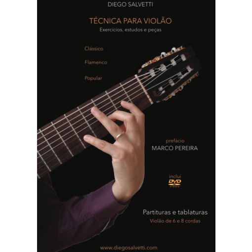 Diego Salvetti • Técnica para violão 8 cordas (clássico - flamenco - popular) PDF