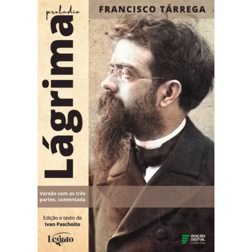 Partitura Francisco Tarrega - Lagrima - partitura com as 3 partes