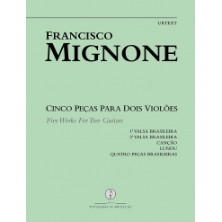 Cinco peças para dois violões - Francisco Mignone