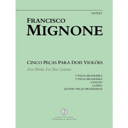 Cinco peças para dois violões - Francisco Mignone