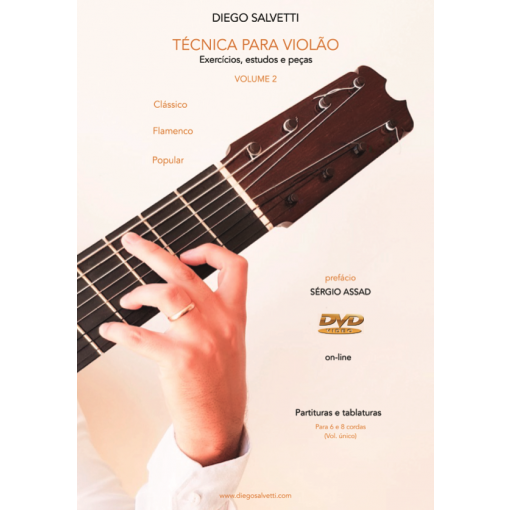 Diego Salvetti - Técnica para Violão vol 2 - capa