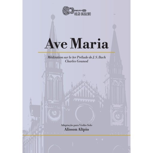 Partitura-Ave-Maria-Alisson Alípio-Capa-Loja-Violao-Brasileiro