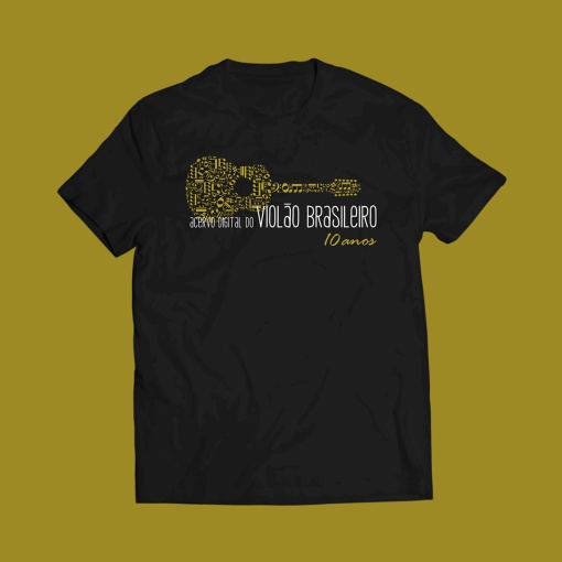 Camiseta Acervo Violão Brasileiro