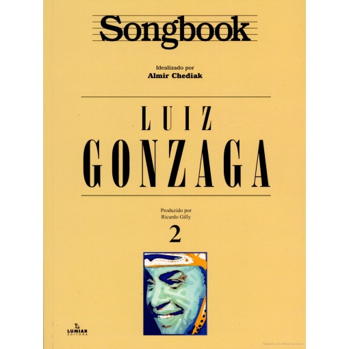 Luiz Gonzaga Songbook - Vol.2 - Almir Chediak - Livro Físico