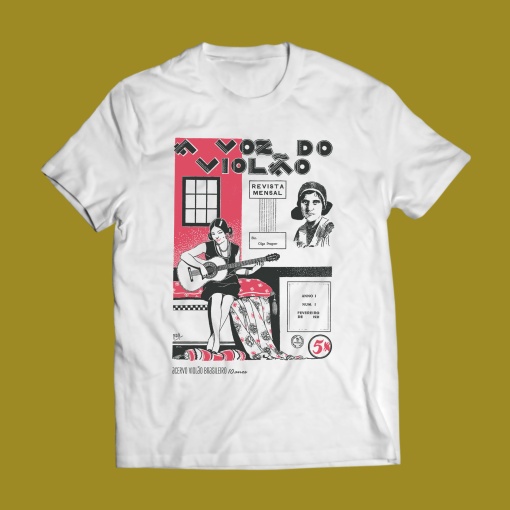 Camiseta A Voz do Violão